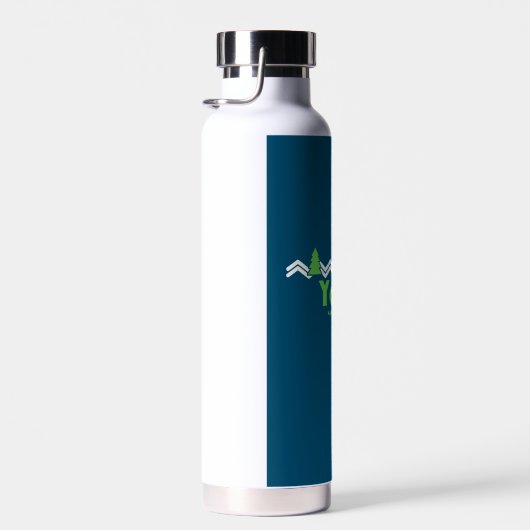 Yoho Nationalpark Retro Trinkflasche (Rechts)