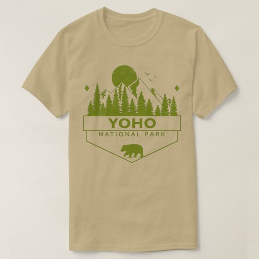 Yoho Nationalpark T-Shirt (Design vorne)