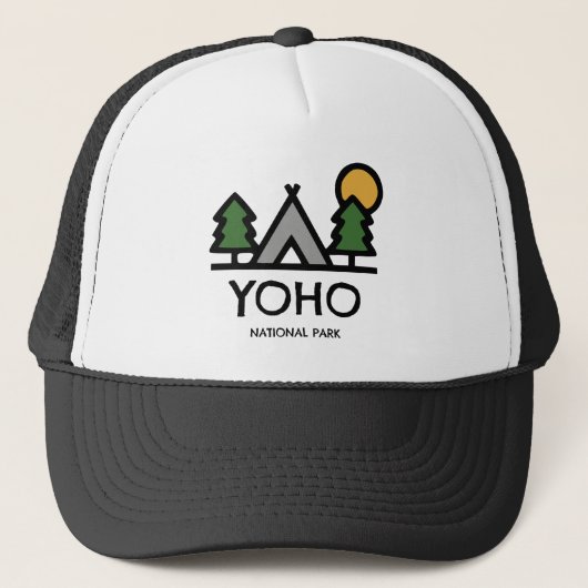 Yoho Nationalpark Truckerkappe (Vorderseite)