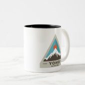 Yoho Nationalpark Zweifarbige Tasse (VorderseiteRechts)