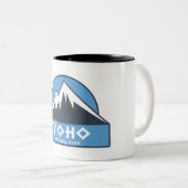 Yoho Nationalpark Zweifarbige Tasse (VorderseiteRechts)