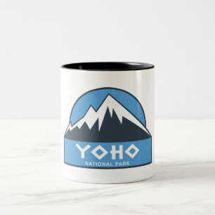 Yoho Nationalpark Zweifarbige Tasse