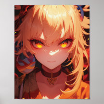 Yoimiya - Auswirkungen auf Genshin | Poster