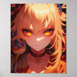 Yoimiya - Auswirkungen auf Genshin | Poster