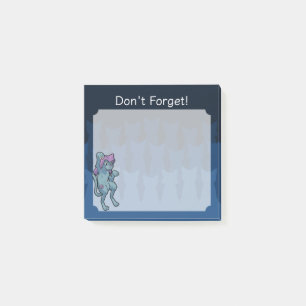 Yokai Bakeneko - Tanzkatze Post-it Klebezettel