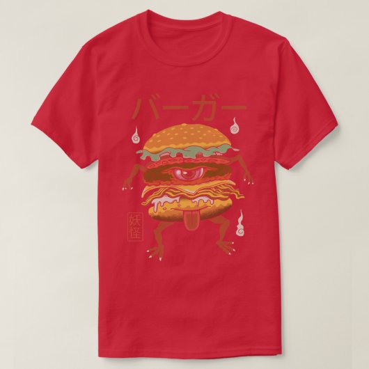 Yokai Burger T-Shirt (Design vorne)