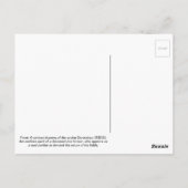 Yokai Dorotabou (Mud Zombie) Postkarte (Rückseite)