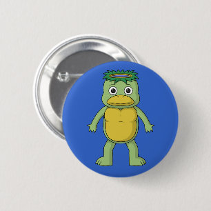 Yokai Kappa (Fluss Imp) Button