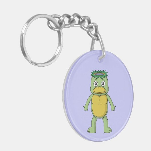 Yokai Kappa (Fluss Imp) Schlüsselanhänger (Vorderseite links)