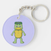 Yokai Kappa (Fluss Imp) Schlüsselanhänger (Rückseite)
