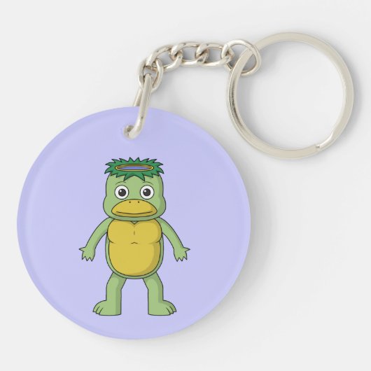 Yokai Kappa (Fluss Imp) Schlüsselanhänger (Rückseite)