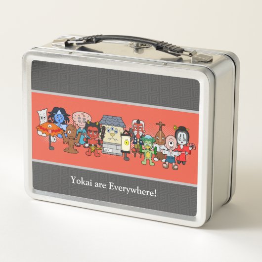 Yokai Monsters: Yokai sind überall Metall Brotdose (Rückseite)