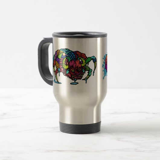 Yokai mug reisebecher (Vorderseite Links)
