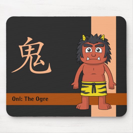 Yokai Oni (Ogre) Mousepad (Vorne)