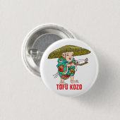 Yokai-Serie: Tofu Kozo Button (Vorne & Hinten)