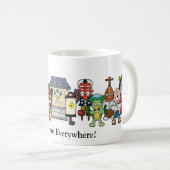 Yokai sind überall: Kundenspezifisches japanisches Kaffeetasse (VorderseiteRechts)