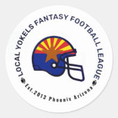 Yokel 10. Jahr Sticker (Vorderseite)