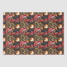 Yokie Pup Christmas Seidenpapier