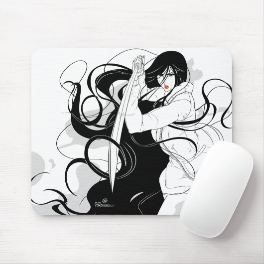 Yoko - Katana Mousepad (Mit Mouse)