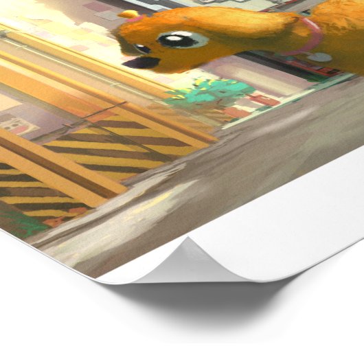 Yoko&Nana-chan Poster (Ecke)