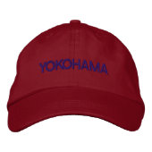 Yokohama Cap Bestickte Kappe (Vorderseite)