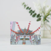 Yokohama Chinatown Postkarte (Stehend Vorderseite)