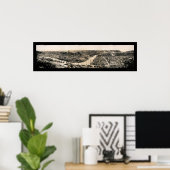 Yokohama-Erdbeben-Foto 1923 Poster (Heimbüro)