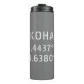 Yokohama Latitude & Longitude Thermosbecher (Vorderseite)