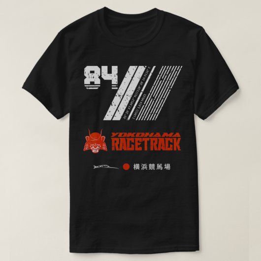 Yokohama Racetrack T-Shirt (Design vorne)