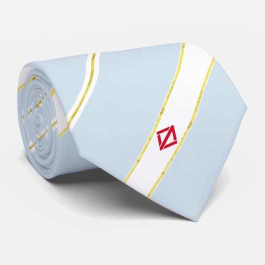 Yokohama-Streifen Krawatte (Gerollt)
