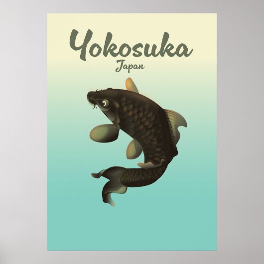 Yokosuka Japan Reiseplakat Poster (Vorne)