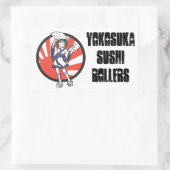 Yokosuka Sushi Roller Sticker 2 (Tasche)