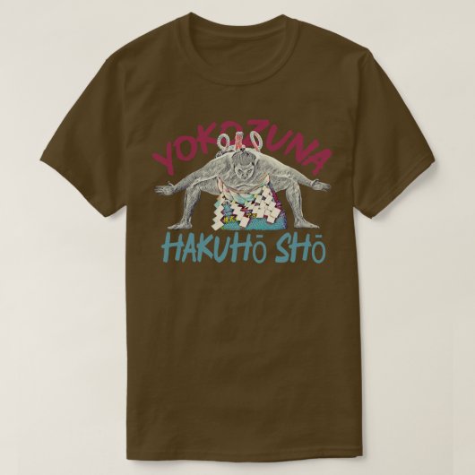 Yokozuna Hakuho Sho T-Shirt (Design vorne)