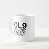 YOL9 Lustiger Becher Kaffeetasse (Vorderseite Links)