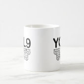 YOL9 Lustiger Becher Kaffeetasse (Mittel)
