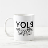 YOL9 Lustiger Becher Kaffeetasse (Links)