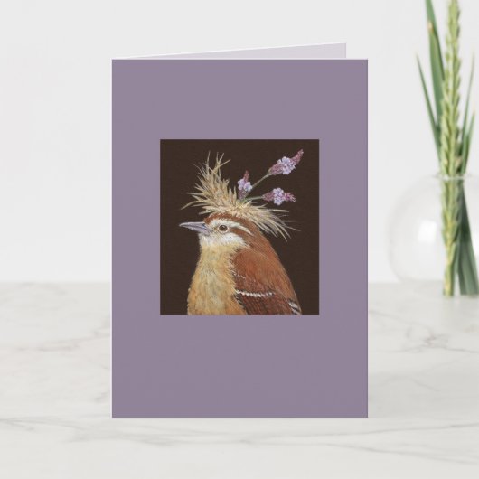 Yolanda, die wren-Karte Karte (Vorderseite)