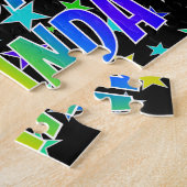 "YOLANDA" Vorname, Spaß "GLÜCKLICHER GEBURTSTAG" Puzzle (Seite)