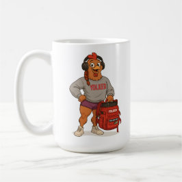 Yolked Gym Hen – Funny Chicken Fitness Workout Des Kaffeetasse