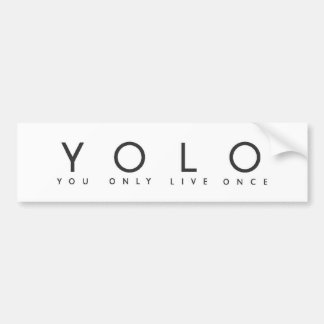 Yolo Autoaufkleber
