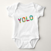 Yolo-Baby Baby Strampler (Vorderseite)