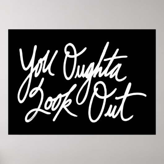 YOLO by Love Me Poster (Vorne)