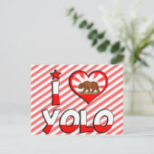 Yolo, CA Postkarte (Stehend Vorderseite)