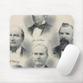 Yolo Co lithographische Portraits Mousepad (Mit Mouse)