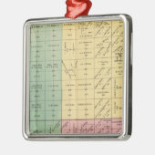 Yolo County 4 Silbernes Ornament (Links)