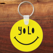 Yolo Face Schlüsselanhänger (Vorderseite)