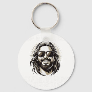 Yolo Jk Brb Jesus Christians Ostertag Funny Resu Schlüsselanhänger