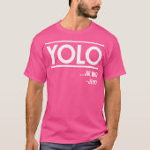 Yolo Jk Brb Jesus Funny Christlich T-Shirt (Vorderseite)