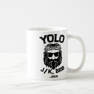 Yolo Jk Brb Jesus Lustiger Ostertag Auferstehung C Kaffeetasse