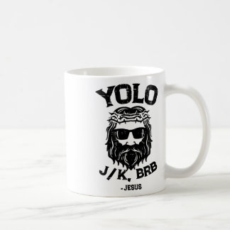 Yolo Jk Brb Jesus Lustiger Ostertag Auferstehung C Kaffeetasse